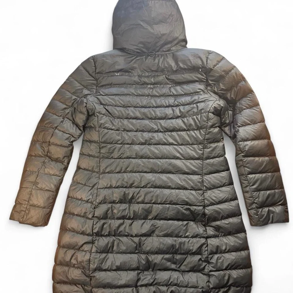 Nike Tech Women’s Aeroloft Down Fill Hooded Black Parka‎ Jacket Size Medium